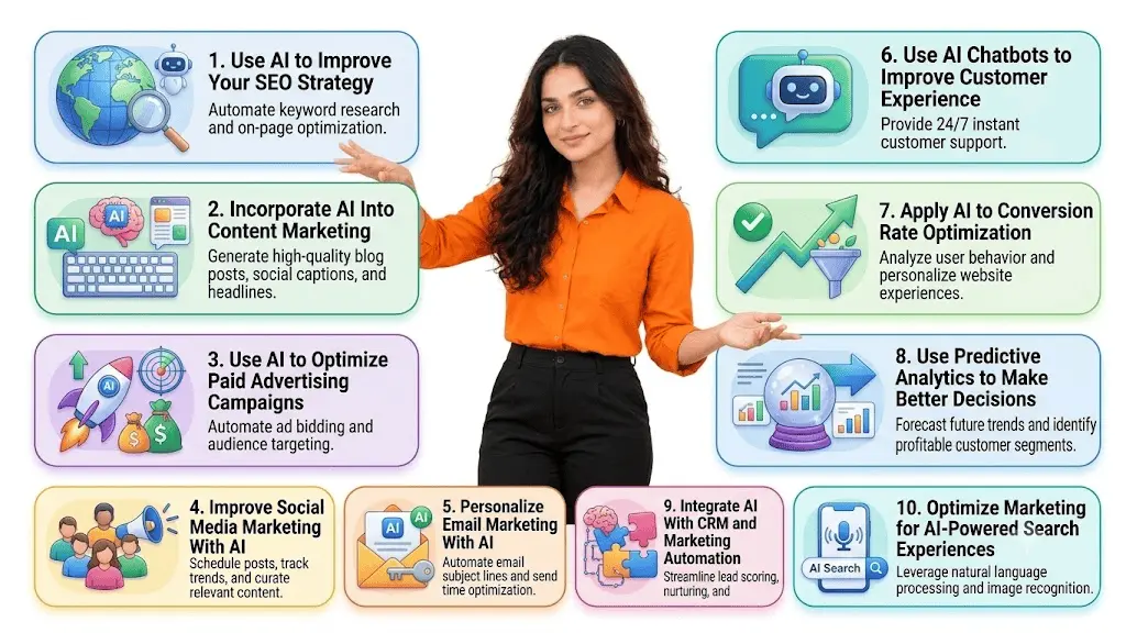 10 Ways to Incorporate AI Into Your Digital Marketing Strategy in 2027