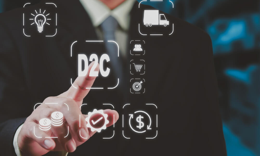 Key industries adopting the D2C approach