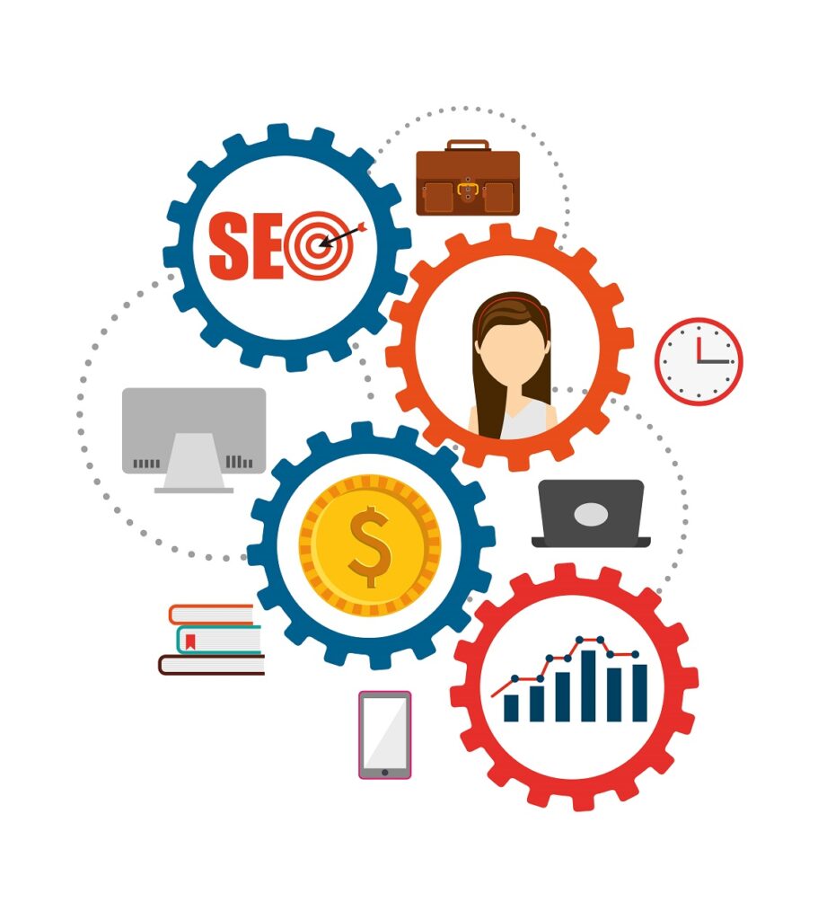 SEO concept design