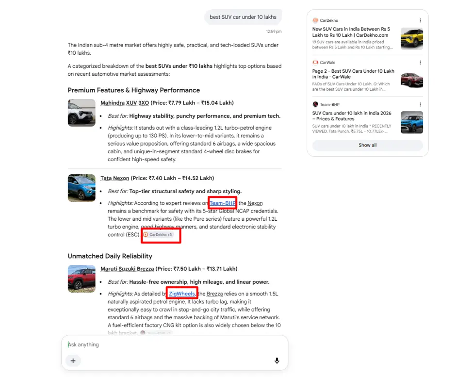 An AI citation is when an AI-generated answer provides a source that readers can usually open and check.