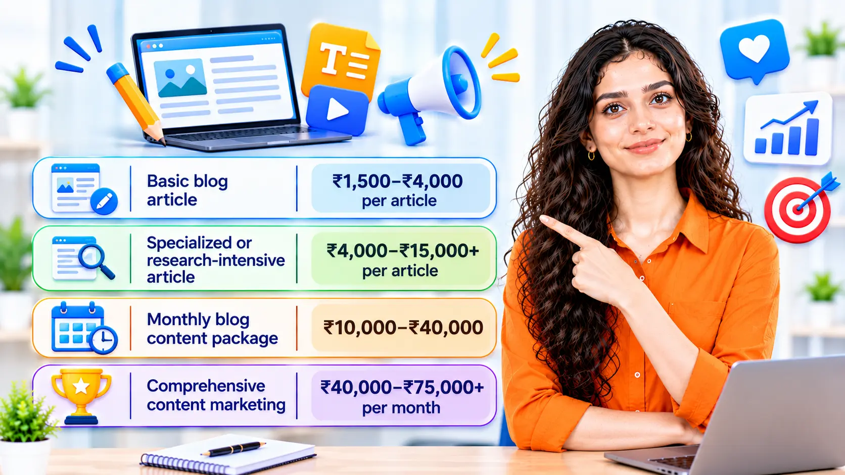 Content Marketing Cost in India