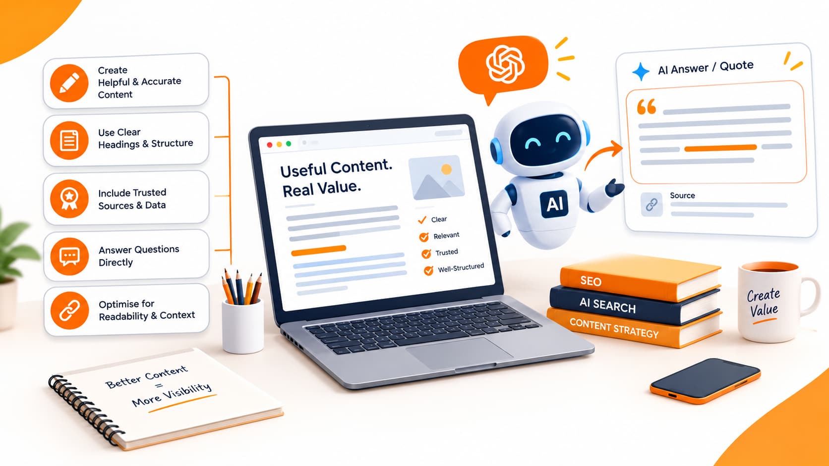 How Can You Write a Page That AI Tools Want to Quote?