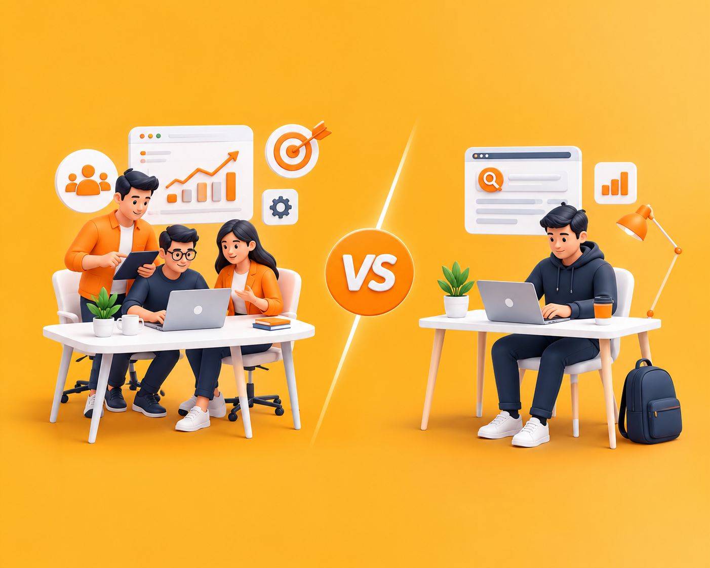 SEO Agency vs Freelancer