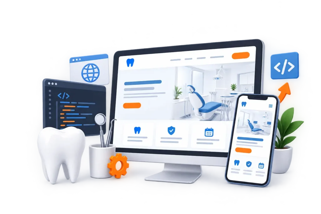 Website development For Dental Clinic
